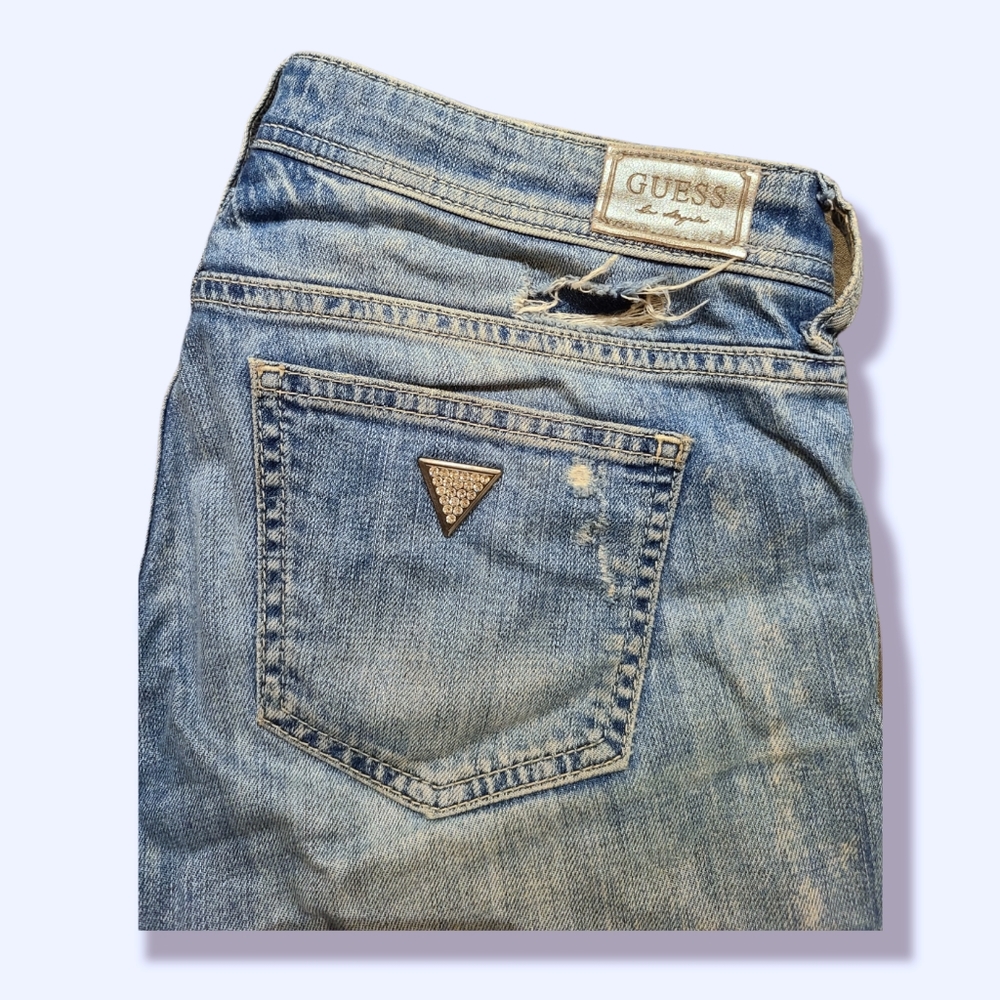 Guess Women's Distressed Slim Jeans